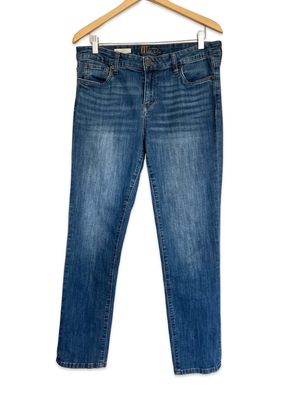 Kut from the Kloth Carrie Boyfriend jeans Size 10 Straight leg Minimalist Casual